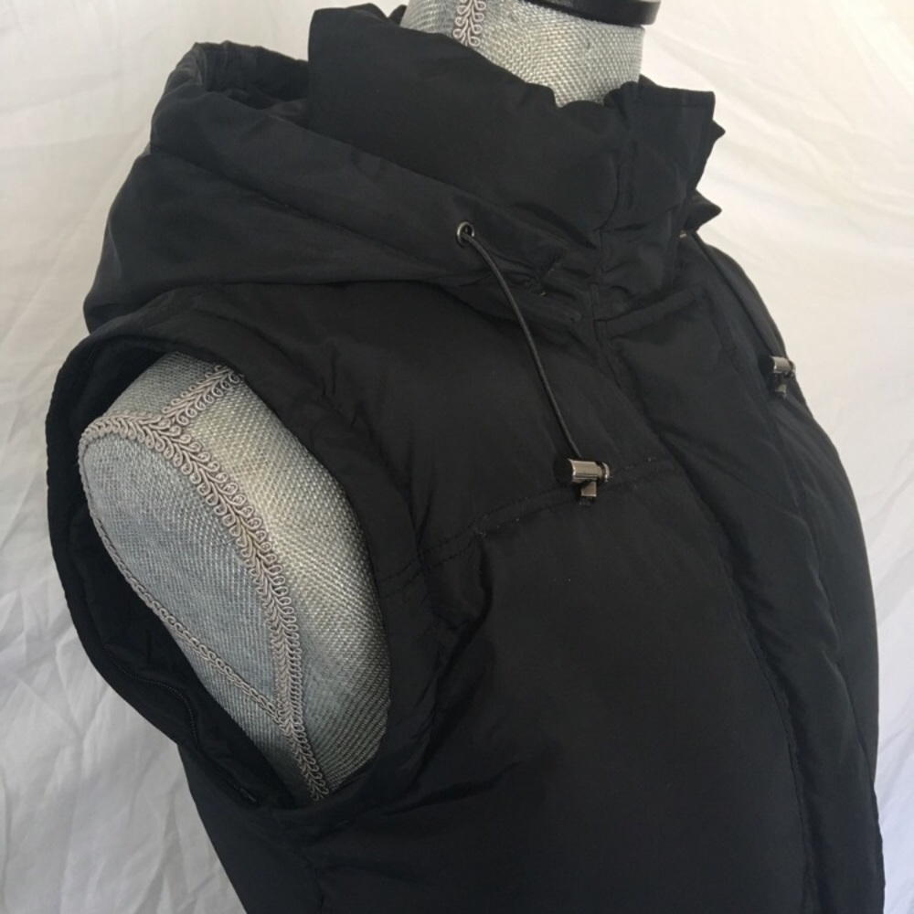 Zara women hooded puffer jacket M - Picture 2 of 6